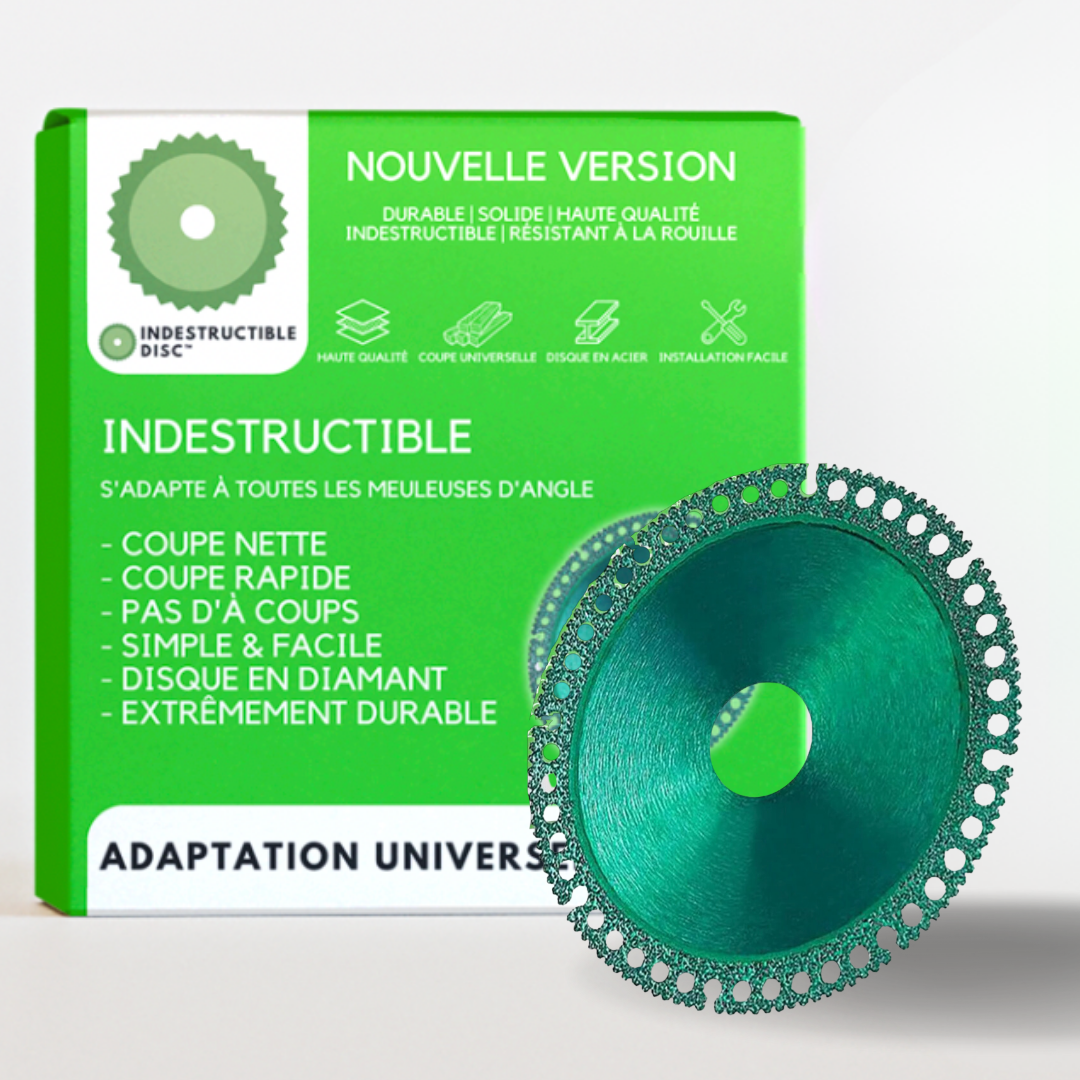 INDESTRUCTIBLE DISC - Coupez tout en quelques secondes