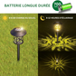 Lampe solaire de jardin étanche