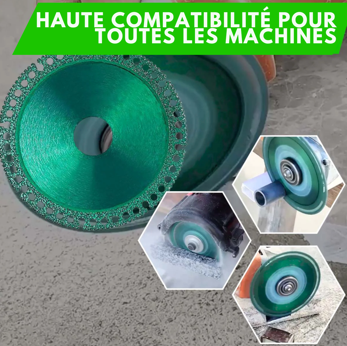 INDESTRUCTIBLE DISC - Coupez tout en quelques secondes