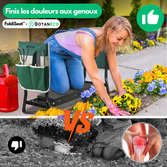 FoldiSeat™ - Tabouret de Jardinage