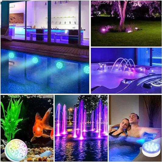 AquaLumi™ - LEDS Submersibles sans fil