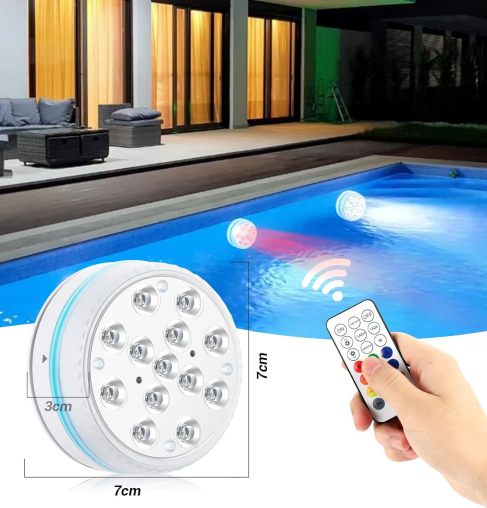 AquaLumi™ - LEDS Submersibles sans fil